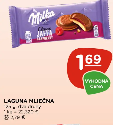 Milka Jaffa Biscuits čoko sušienky s náplňou