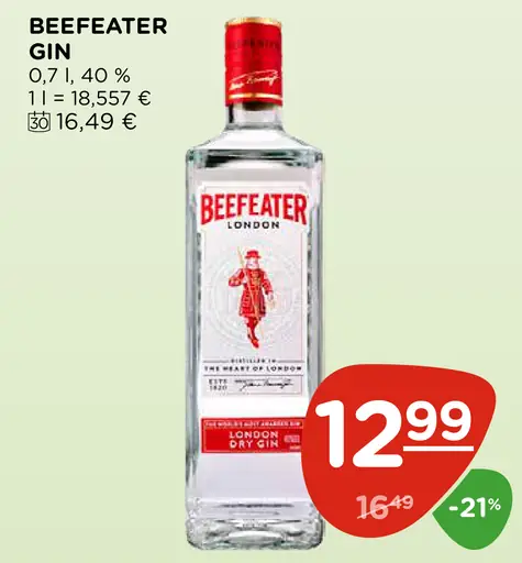 Beefeater gin