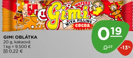 Gimi Oblátka Kakaová