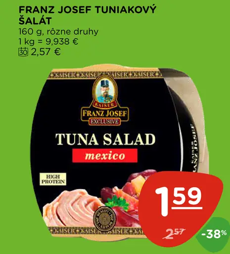 Franz Josef Tuniakový šalát