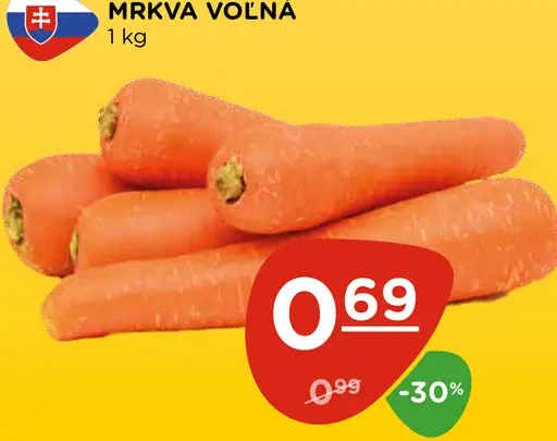 Mrkva voľná