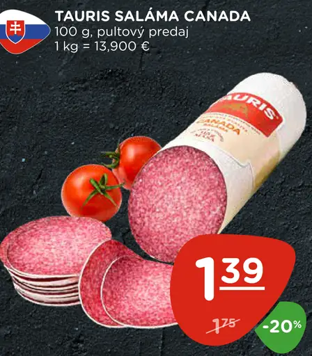 Tauris Canada saláma