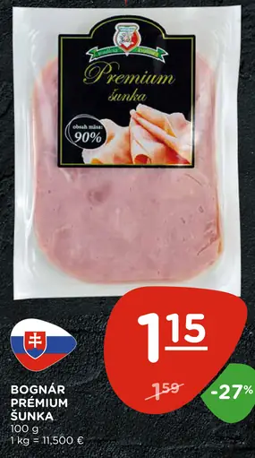 Bognár Premium šunka