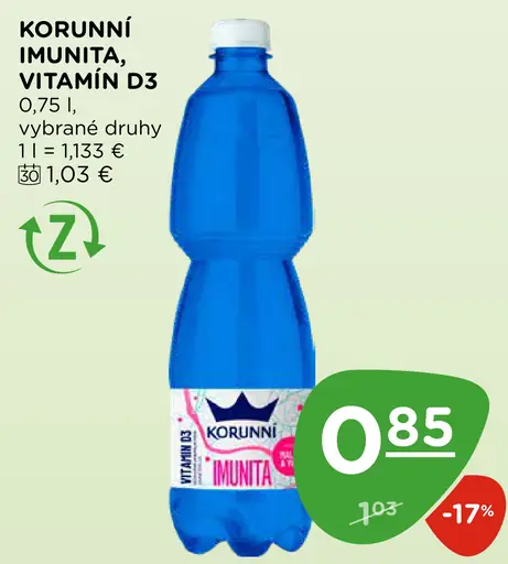 Korunní Imunita vitamin D3 nápoj