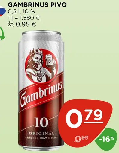 Gambrinus pivo