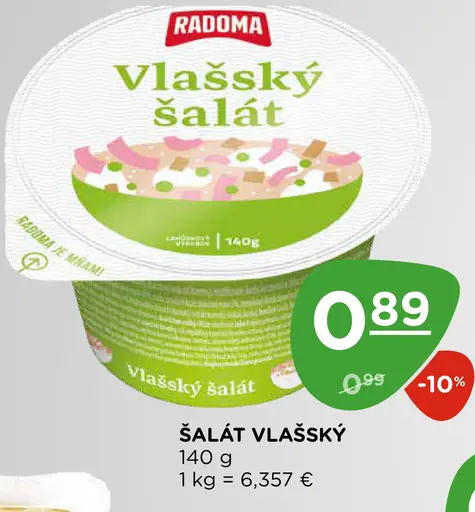 Radoma Vlašský šalát