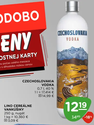 Czechoslovakia Vodka
