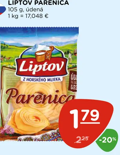 Liptov Parenica údená