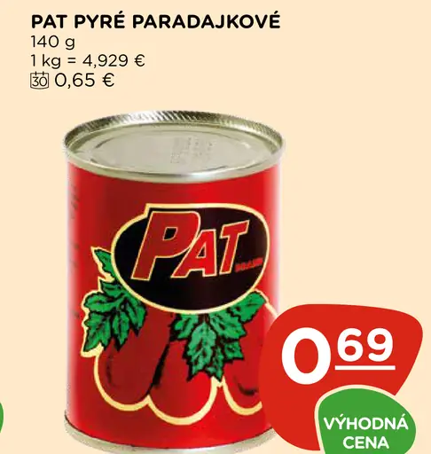 PAT paradajkové pyré