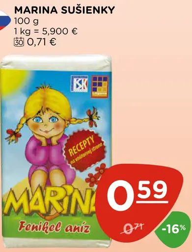 Marina Sušienky fenikel aníz