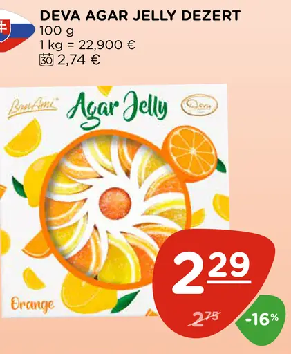 Deva Agar Jelly dezert