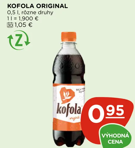 Kofola originál nealkoholický nápoj