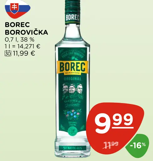 Borec borovička