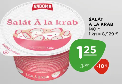 Radoma Šalát à la krab