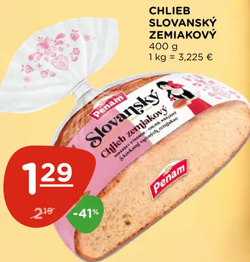 Chlieb slovanský zemiakový