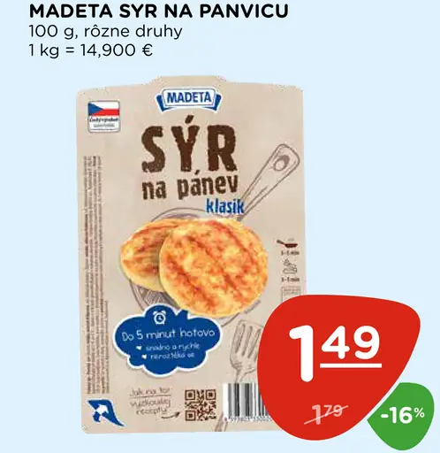 Madeta Syr na panvicu