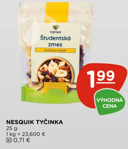 Nestlé Nesquik tyčinka