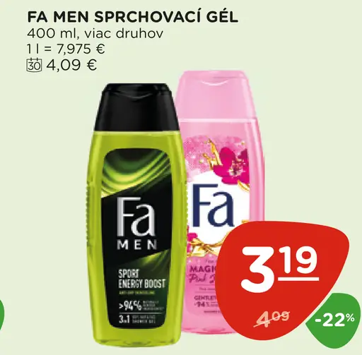 Fa Men sprchovací gél