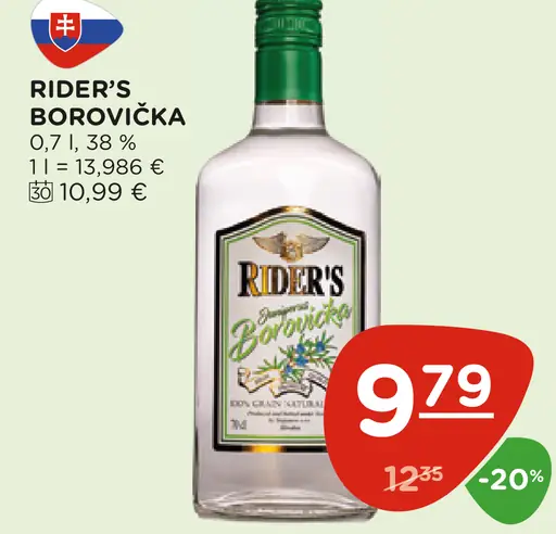 Rider's Borovička