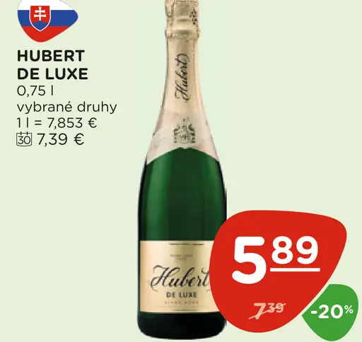 Hubert De Luxe šumivé víno