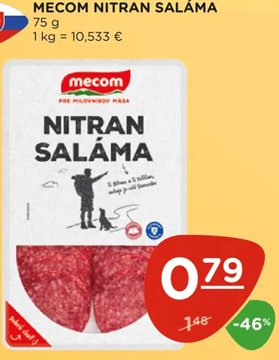 Mecom Nitran saláma