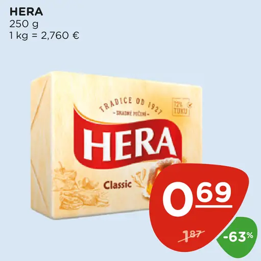 Hera rastlinný tuk na pečenie