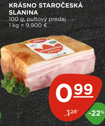Krásno Staročeská slanina