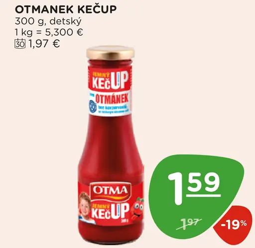 Otmanek kečup detský