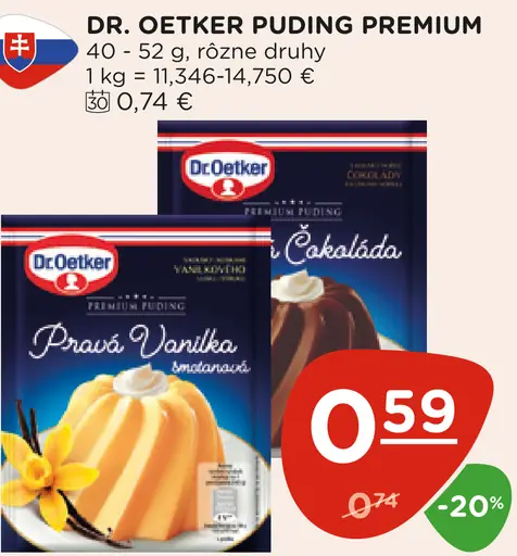 Dr. Oetker Premium Puding