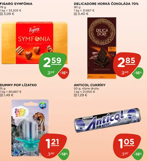 Figaro Symfonia výber čokolád