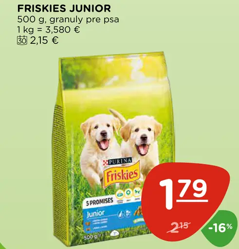 Friskies Junior granuly pre psa