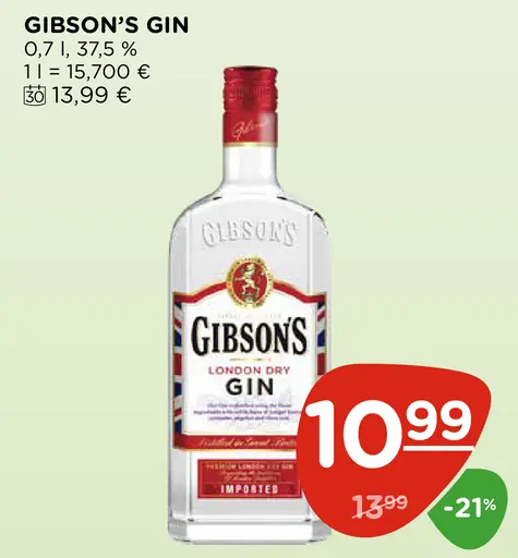 Gibson's Gin London Dry