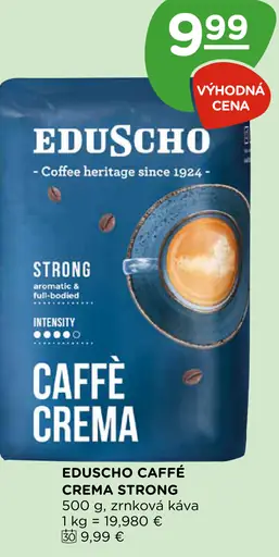 Eduscho Caffè Crema zrnková káva