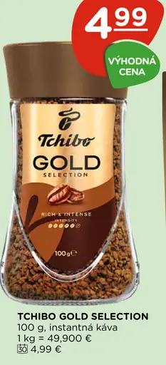 Tchibo Gold Selection instantná káva
