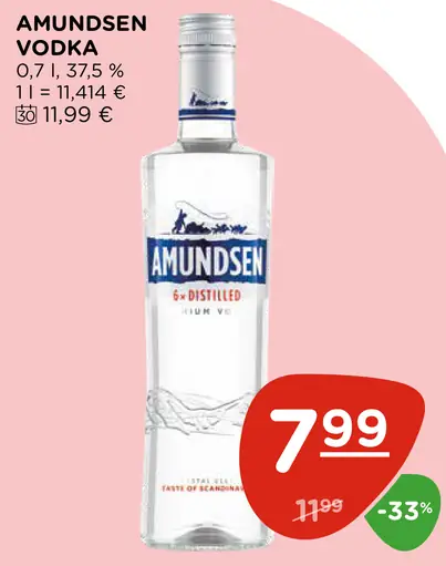 Amundsen Vodka 37,5%