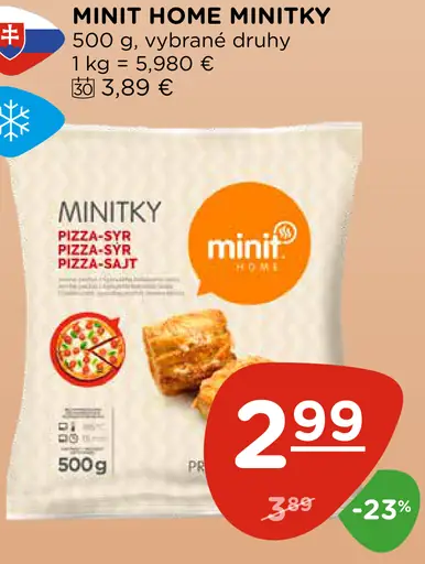 Minit Home Minity pizza-syr