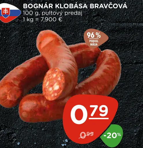 Bognár Kľobása bravčová