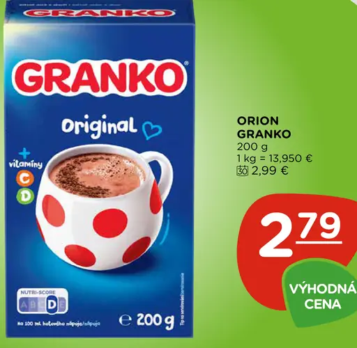 Orion Granko kakaový nápoj