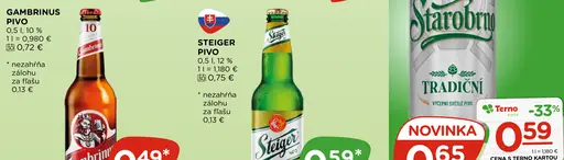 Steiger pivo