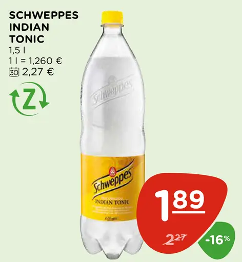 Schweppes Indian Tonic