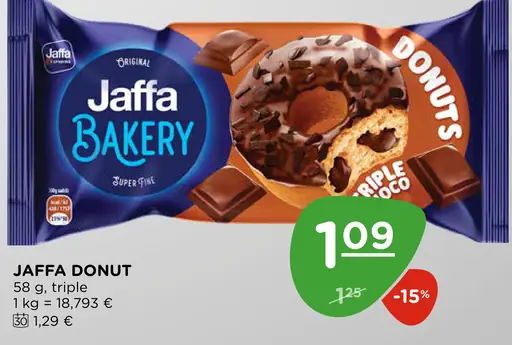 Jaffa Bakery Donut triple