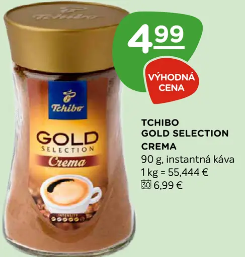 Tchibo Gold Selection Crema instantná káva