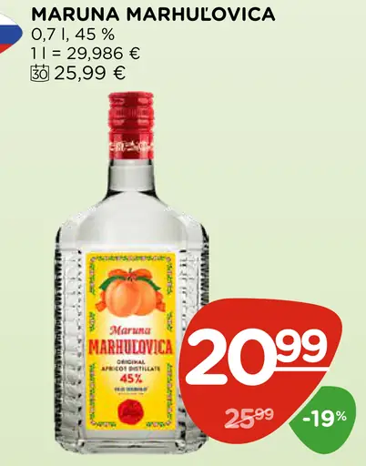 Maruna marhuľovica okrúhla