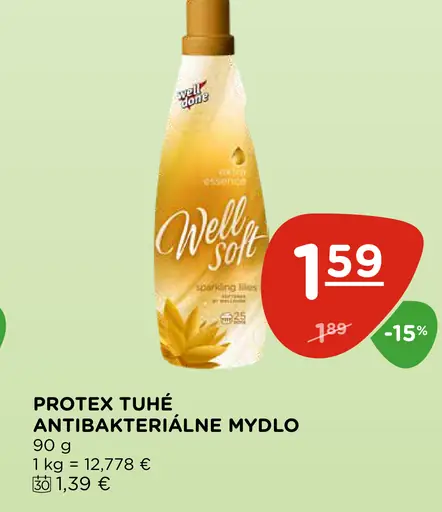 Well Soft Golden Rose avivážny koncentrát