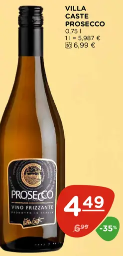 Villa Caste prosecco