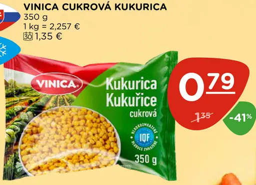 Vinica Cukrová kukurica