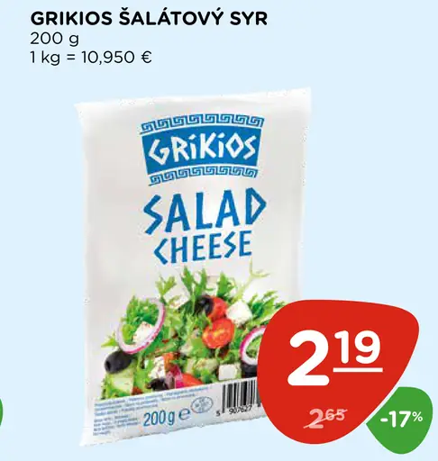 Grikios šalátový syr