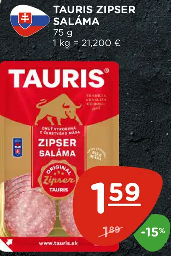 Tauris Zipser saláma