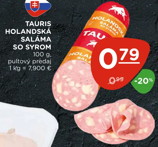 Tauris Holandská saláma so syrom