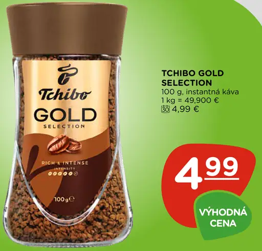 Tchibo Gold Selection instantná káva